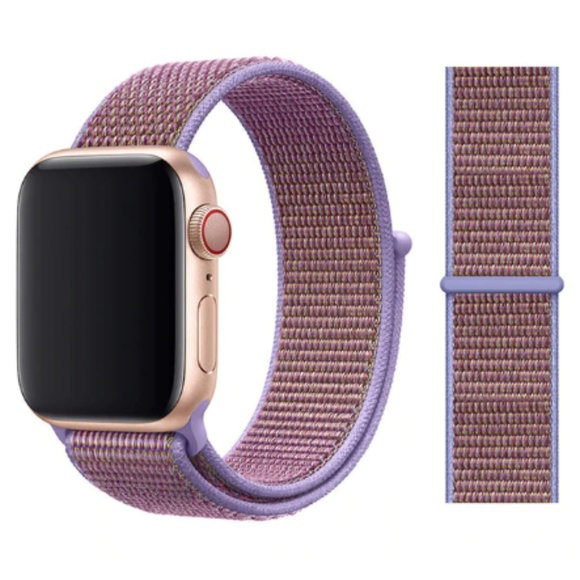 NEW Lilac Strap Loop Band FOR Apple Watch - Picture 1 of 6